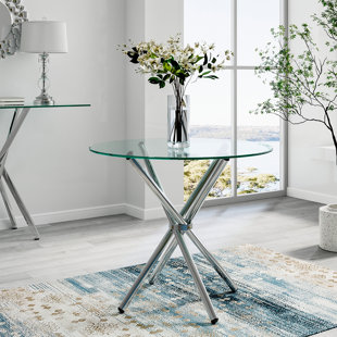 Glass Kitchen & Dining Tables You'll Love | Wayfair.co.uk